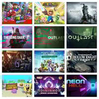 (12in1)Nintendo Switch Digital Mario Odyssey,Mario...