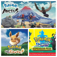 （2in1）Nintendo Switch Digital Pokemon Arceus,Pokem...