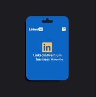 اشتراك لينكد ان لمدة 6 أشهر LinkedIn Premium