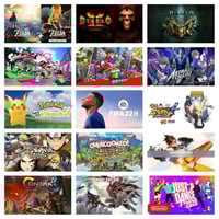 Nintendo Switch Digital (18in1) Zelda+DLC，Mario Od...