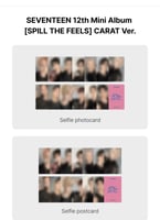 Seventeen 'SPILL THE FEELS' CARAT Ver. (Random)