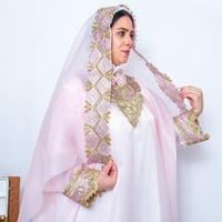 طقم زبون وردي