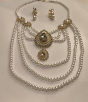 طقم الكرستال الذهبي