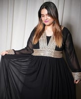 جلابيه الكنتيل من الشيفون