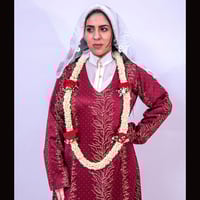 فستان برنسيس مفصص