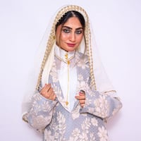 طقم كرته برنسيس رمادي