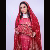 فستان ليله حناء