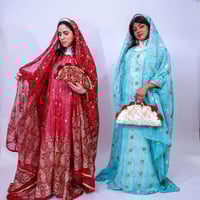 فستان ليله حناء