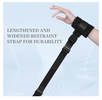 أحزمة معصم طبية للمريض مع مشبك للإغلاق