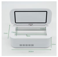 ثلاجة انسولين محمولة مع بطارية كهربائية