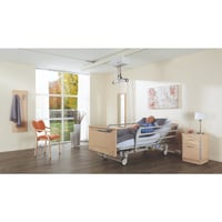 سرير طبي مع مرتبة أمبيرا - 6 حركات / هيل روم