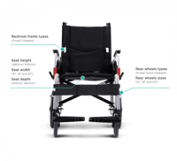 كارما - كرسي متحرك خفيف يدوي آجيل