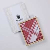 شماغ أرمينيو أحمر كلاسيك A-R3