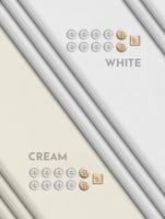 قماش مونوفا صيفى ابيض