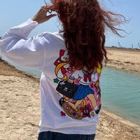 Sailor moon long-sleeve shirt - كم طويل شيرت سايلو...