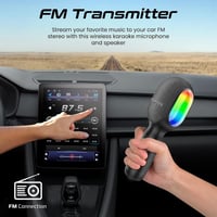 مايك كاروكي لاسلكي من Promate - أداء صوتي مذهل بتص...