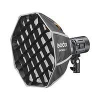 طقم إضاءة جودوكس RS60R RGB LED المكون من ضوءين (RS...