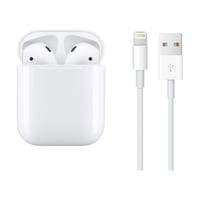 ابل ايربودز الاصدار الثاني سماعات أذن باللون الابي...