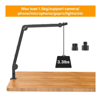 حامل مكتبي مرن ULANZI VIJIM LS25 - ذراع احترافي لل...