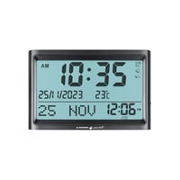 ساعة الحرمين HA-7022 — مكتبية وجدارية بإصدار حديث...