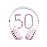 سماعات Beats Solo 4 اللاسلكية فوق الأذن - لون وردي...