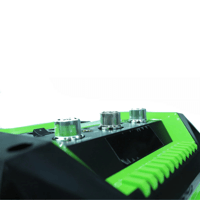 مكبر صوت متنقل K61B بلون أخضر - مزود بميكروفون وري...