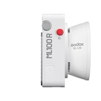 مجموعة إضاءة LED محمولة Godox ML100R RGB + عدسة 36...