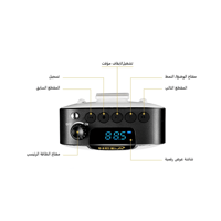 مكبر صوت NEDA NA-510 بقوة 10 وات - مزود بمايكروفون...