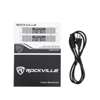 مضخم صوت احترافي Rockville RPA9 – بقوة 3000 واط، 2...
