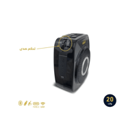 مكبر صوت إحترافي مع مايك لاسلكي مناسب للمعلمين بقو...
