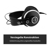 سماعة الرأس الاحترافية AKG K271 MKII – عزل صوتي مث...