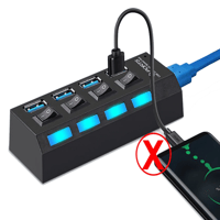 موزع USB 3.0 متعدد الوظائف | 4 منافذ