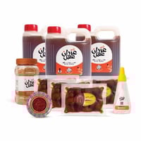 عرض 3 كيلو عسل سدر طبيعي فاخر + 4 عبوات تمر خلاص ف...