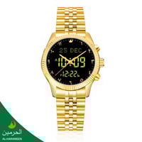 ساعة الحرمين الفاخرة HA-6109 (رجالية) 4 ألوان مقاس...