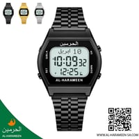 ساعة الحرمين الكلاسيكية الجديدة HA-6468 شاشة عريضة...