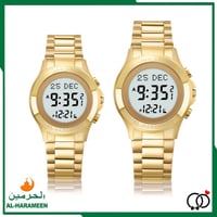 طقم ساعة الحرمين الفاخرة HA-6372 وHA-6371 رجالي -...