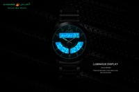 سـاعـة الـحـرمـــين الـرجـالـيـة HA-6100FBB أسود ا...