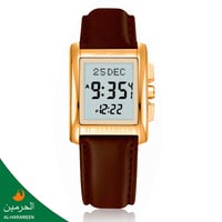 ساعة الحرمين الكلاسيكية - جلد HA-6208 (رجالية) 4 ا...