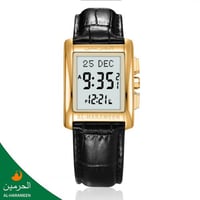 ساعة الحرمين الكلاسيكية - جلد HA-6208 (رجالية) 4 ا...