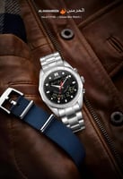 ساعة الحرمين الفاخرة HA-6117 قياس 40MM بـألوان متع...