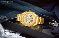 ساعة الحرمين الفاخرة HA-6117 قياس 40MM بـألوان متع...