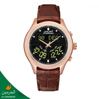 سـاعـة الـحـرمـــين الـرجـالـيـة الـفـــاخـرة HA-6...