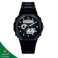 ساعة الحرمين الرياضية HA-6151 لونين مقاس 47MM