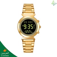 ساعة الحرمين موديل HA-6331 النسائية قياس 35MM بعدة...