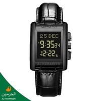 ساعة الحرمين الكلاسيكية - جلد HA-6208 (رجالية) 4 ا...