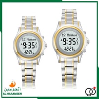 طقم ساعة الحرمين الفاخرة HA-6381 و HA-6382 رجالي -...