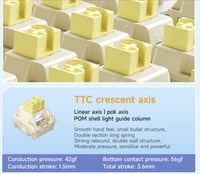 كيبورد - blue white F75