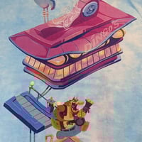 تيشيرت شخصية كراش للجنسين مرخص من شركة اكتفجين.