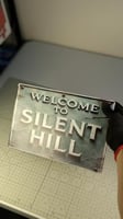 لوحة ستيل لسلسلة سايلنت هيل