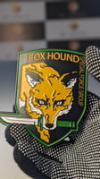سبيكة معدنية لشعار فوكس هاوند من سلسلة ميتل قير.